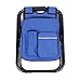Ultralight Backer Cooler Chair - Tabouret pliant compact et léger, idéal pour les événements en plein air, les voyages, la randonnée, le camping, le talonnage, la plage, les défilés, etc,Blue