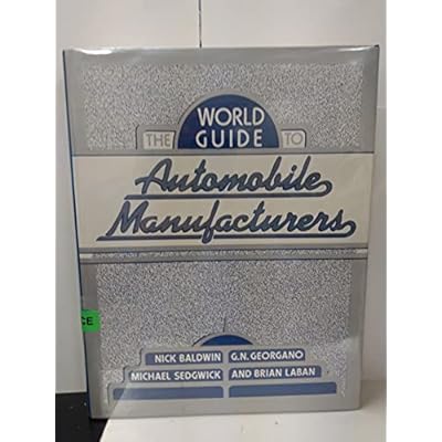 The World Guide to Automobile Manufacturers