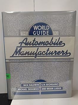 Hardcover The World Guide to Automobile Manufacturers Book
