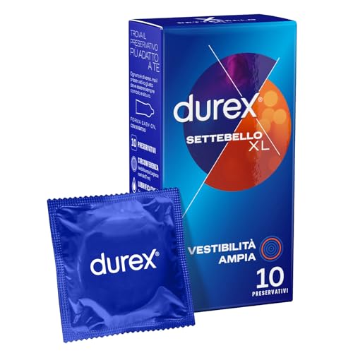 Durex Comfort XL Preservativos Extra Large (57 mm), 24 perfiles, Maxi formato exclusivo Online