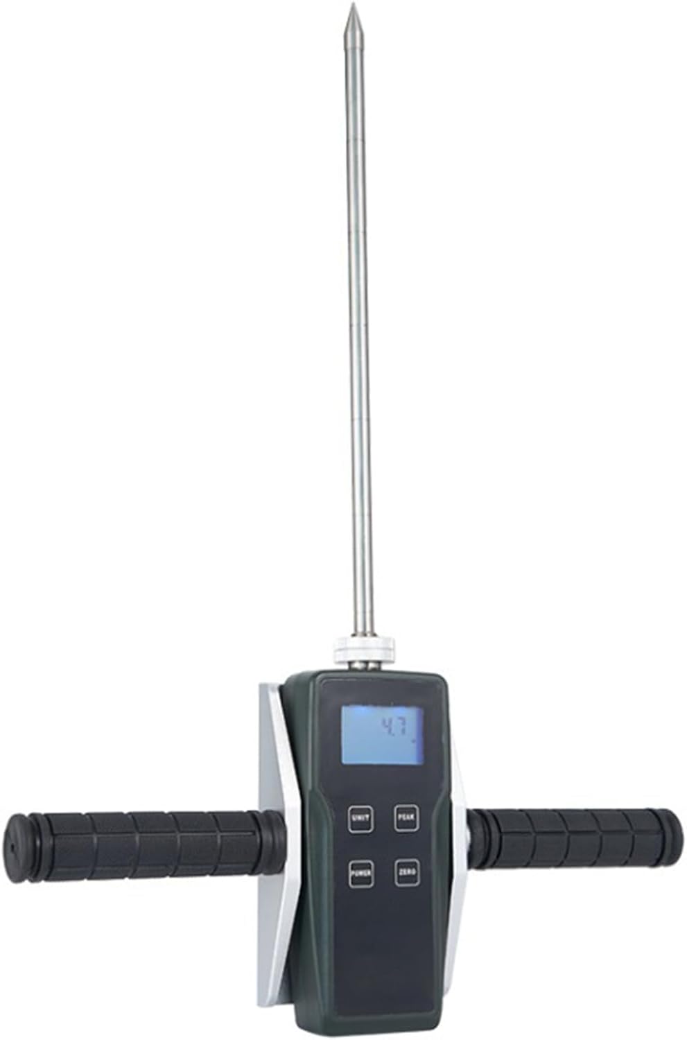 Digital Soil Compaction Tester, Soil Penetrometer for Ground Bearing Capacity, 0-100kg Measuring Range, 0-30cm Test Depth, Ideal for Backfill Materials and Site Assessments