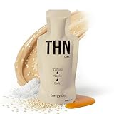 THN Labs Energy Gel Made With Canadian Maple Syrup, Tahini, & Salt - 350+mg of Electrolytes Per Pouch - All Natural Sport Nutrition for Running, Cycling, and Sports (6, Original)