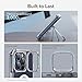 ESR for iPhone 15 Pro Max Case with Stand, Compatible with MagSafe, Full-Body Military-Grade Drop Proof Case with Built-in 9H+ Tempered Glass Screen Protector, Armor Series, Clear