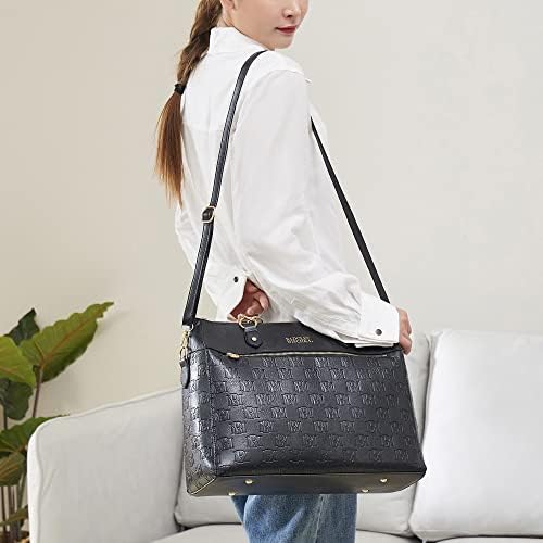 Borsa A Tracolla BADGLEY MISCHKA In Pelle Vegana E Scuba Salvia - Foto 5