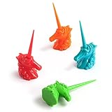 Gama-Go Unicorn Corn Holders, Set of 4