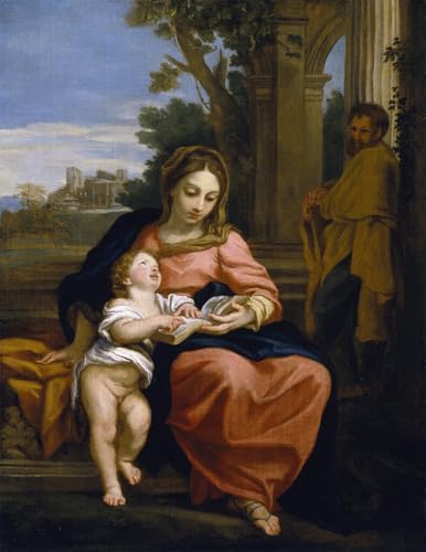 Tableaux Graffiti Art Mural Sainte Famille Carlo Maratta Poster 60x90cm