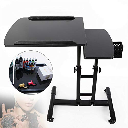 Table de tatouage mobile et réglable pour studio et maison