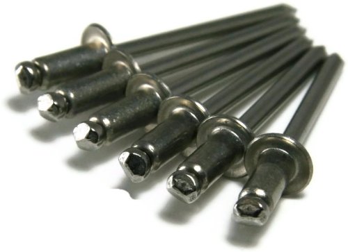 POP Rivet 18-8 Stainless Steel - 8-8, 1/4" x 1/2" Gap (0.376-0.500) Qty-25