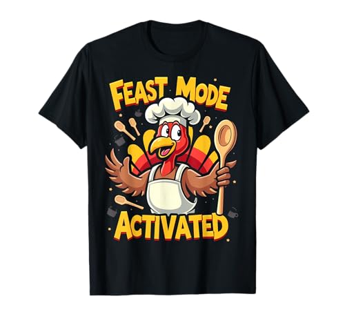 Motif amusant de fête de la dinde de Thanksgiving T-Shirt