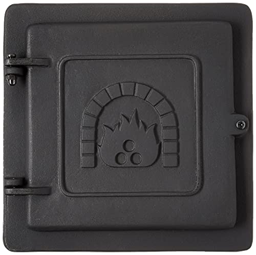 Minuteman International Cast Iron Clean-Out Door, 8 by 8-Inch,Black by Minuteman International - Image 2