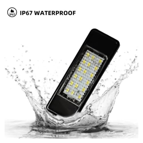Luz de matrícula LED para Peugeot evita bombillas fundidas y calor 5