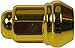 Dorman 711-335K Gold Acorn Nut Lock Set M12-1.50 Compatible with Select Models, 20 Pack