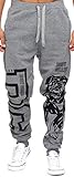  XRebel Kinder Junge Jogging Hose Jogger Streetwear Sporthose Modell W28 (Grau, Gr.10(128~134))