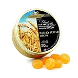 SIMPKINS Barley Sugar Drops - Classic English Candy in Travel Tins - Barley Sugar Hard Candy - Dairy Free Barley Sugar Sweets & Nut Free Candy, Barley Sugar Travel Candy - 7.05 oz.
