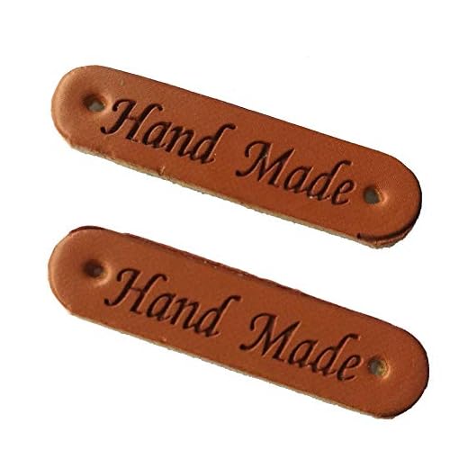 TAG PAPER 50st / lot DIY handgjorda läder kläder etiketter för handarbete presentpåse sömnad skinn tags handgjorda sy läder hud taggar Varaktighet