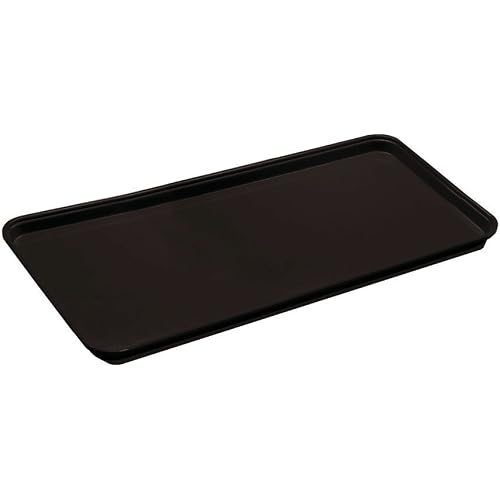 Cambro 1030MT110 Black 10" x 30" x 3/4" Market Tray