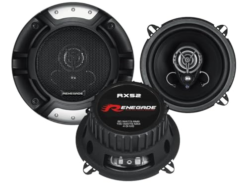 Renegade RX52-13 cm 2-Wege-Lautsprecher mit 160 Watt (RMS: 80 Watt)