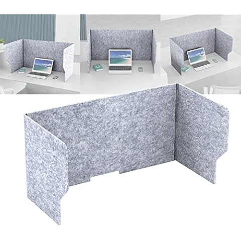 Schreibtischteiler Klappbar, Sichtschutz Schreibtischpanel Für Home-Office/Fernstudium Cover