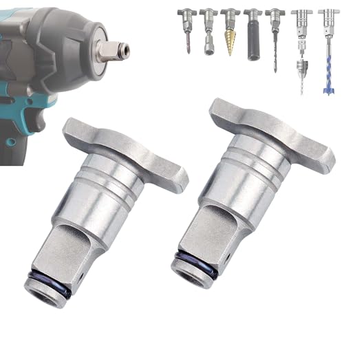 YAKAMOZ 2 PCS Electric Wrench Conversion Head, T-Shaped