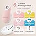 MelodySusie Baby Electric Nail File Kit, PC20F Rechargeable & Safe Nail Trimmer with Night Light, Quiet Operation for Newborns, Infants, Toddlers, Gentle Nail Care Clipper, Pink