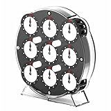LiangCuber QY Toys Chuanshi Clock Puzzle，Magnetic Magic Clock Puzzle Educational Cube Toy for Kids and Adult Gifts