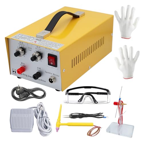 Jewelry Spot Welder Machine, Professional Plasma Spot Welder for Gold Silver Platinum, Handheld...
