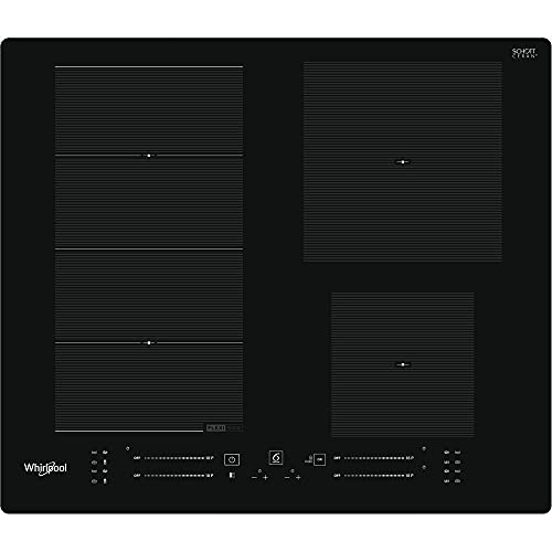 Whirlpool WF S7560 NE Noir Intégré (placement) 60 cm Plaque avec zone à induction 4 zone(s)