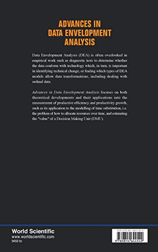 Advances in Data Envelopment Analysis: 8