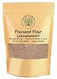 Raw Farm - Harina de Semillas de Lino - 1kg - 100% Pura, Sin Gluten, Rica en Proteínas, Baja en Carbohidratos, Sin Frutos Secos, Para Hornear, Cocinar y Smoothies