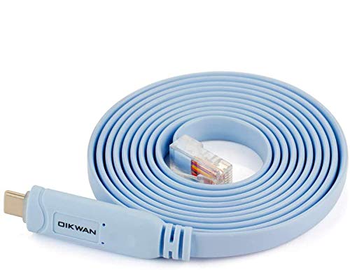 Oikwan AQ171103 10Ft Usb-C To Rj45 Serial Adapter,Usb C To Console Cable Essential Accessory Of Cisco thumb #6
