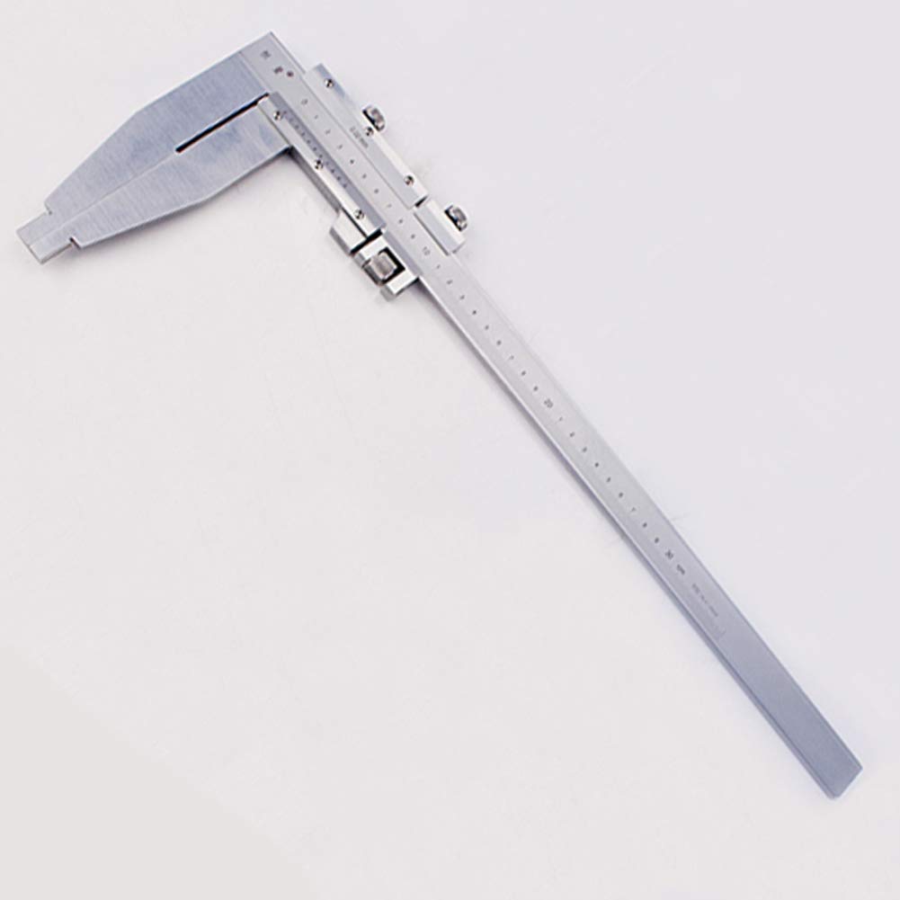 Pie De Rey, 0-300 Mm De Acero Al Carbono Del Calibrador Digital Con Mandíbula Larga De 125 Mm Para Mediciones De Profundidad De Herramientas Con La Caja De Herramientas