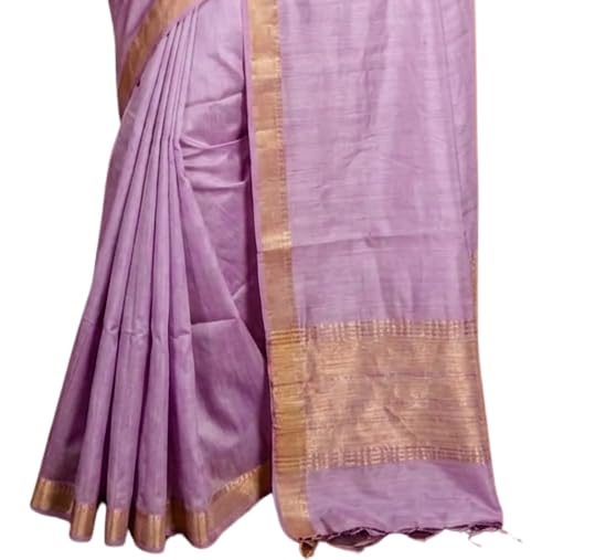 Kahkashan Naz Boutique gold bhagalpuri silk saree – image 5