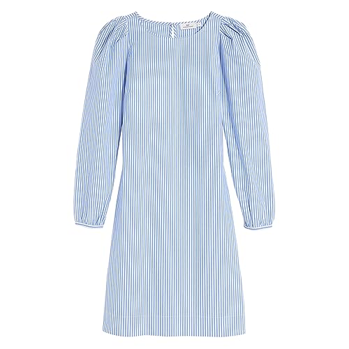 vineyard vines Women's Puff Sleeve Poplin Dress