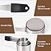 Magnetic Measuring cups and spoons Set, 5 Stainless Steel Magnetic Measuring Cup and 8 Double Sided Measuring Spoons with 1 Leveler，Kitchen Gadgets for Cooking & Baking