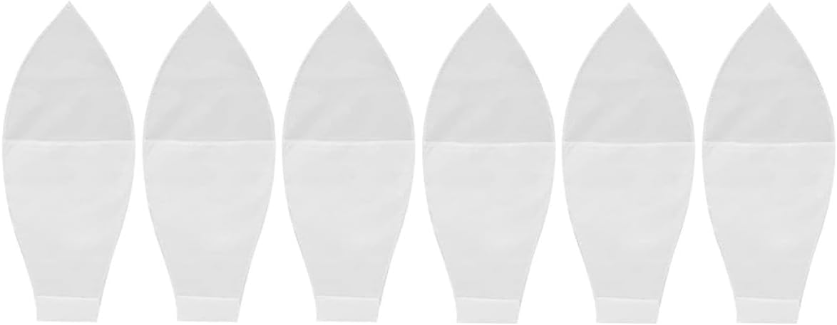 Sock Wearing Aid Device 6pcs Set, White Universal Size, Compression and Pressure Sock Helper for Elderly, Disabled, Pregnant, and Daily Dressing Assistance
