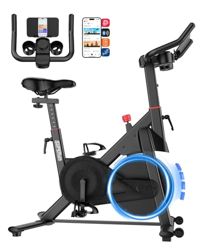 Superun Heimtrainer Fahrrad mit Verstellbarem Magnetwiderstand, Ergometer...