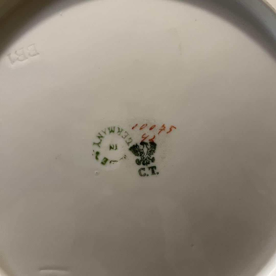 希少 c.t.アルトワッサー ドレスデン フルーツ盛り皿 アンティーク