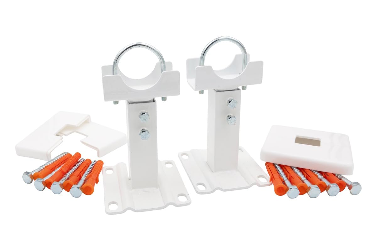 Pieds pour radiateur tubulaire sur mur placo fragile solution support au sol