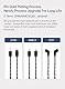KBEAR ST16 Upgrade-Kabel HiFi-In-Ear-Monitor 16 Kerne 5N versilbertes In-Ear-Kopfhörerkabel 0,78 mm 2-polig für ZST ZSR ES4 ZS10 AS10 ZST-X EDX KS1 (4,4 mm 2-polig, braun und blau)