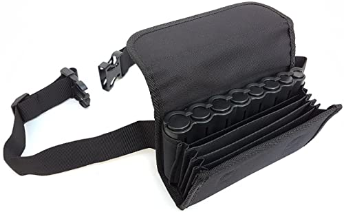 CLAIRE-FONCET Sacoche Banane Serveur en Toile Tissu polyester, Avec Monnayeur Distributeur 8 Pièces d'Euros, Fermeture par Aimants, idéale Serveur, Serveuse, Bar, Brasserie, Pub, Restaurant Cover