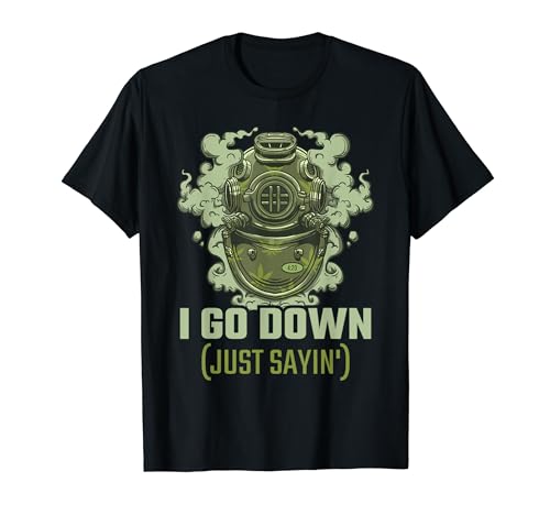 Je descends en plongée Plongée sous-marine T-Shirt