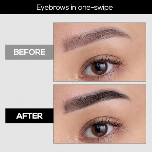 Image of 4 Point Eyebrow Pencil Black,Waterproof Microblading Eyebrow Pencil with a Micro-Fork Tip Applicator Creates || Black Fine Sketch Liquid Eye Brow Tattoo Tint Pen (Pack1)