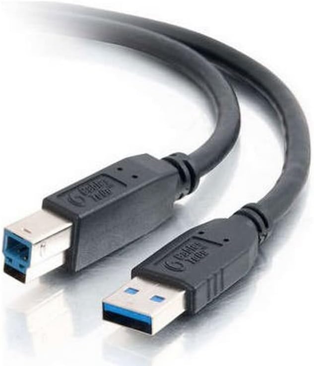 C2G Legrand USB A Male to Micro B Male Cable, USB A to Micro USB, USB 3.0 Cable, 3.28 Foot (1 Meter) Data Transfer Cable, Black USB Cord, 1 Count, C2G 54176