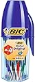 Bic Cristal Original, Set Penne Colorate A Sfera, Punta Media 1.0 Mm, 20 Unità, Cancelleria Scuola, Multicolore, 8.1 x 7.1 x 18.5 Cm