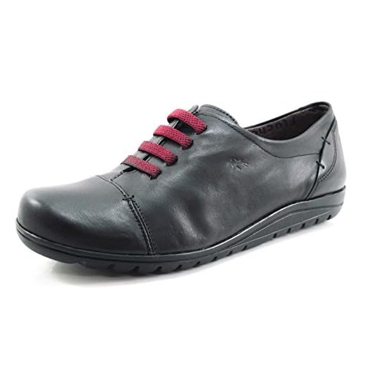 Zapato Fluchos Evel Negro - 37