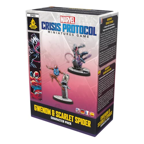 Marvel Crisis Protocol Gwenom & Scarlet Spider Character Pack miniatura 3