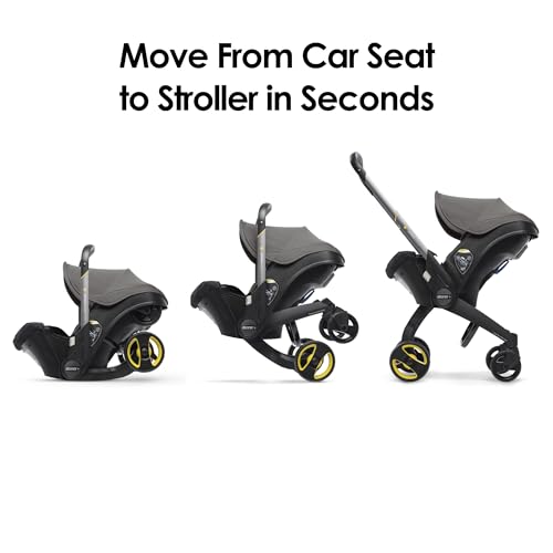 Doona Car Seat & Stroller, Greyhound - All-in-One Travel System