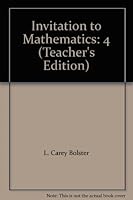 Invitation to Mathematics: 4 0673239144 Book Cover