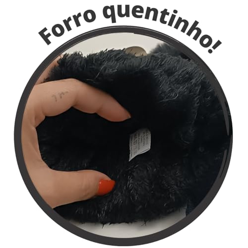Touca De inverno Frio para Bebe Gorro De Lã Infantil Forrada c/Pompom Menina Menino Estilo Ovelhinha
