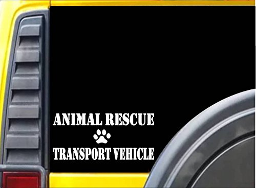 Animal Rescue Transport Vehicle L030 8 Inch paw Heartbeat Dog